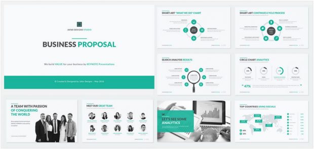 Business Proposal Template - PPTPOP