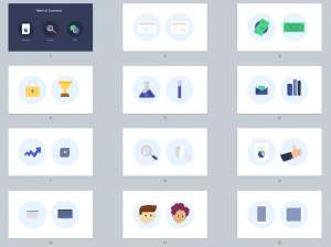 Editable powerpoint icons